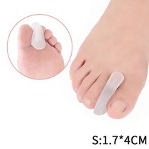 발가락 분리기 손가락 발 관리 보호기 조절기 실리콘 정형 외과 제품 건막 류 교정기 페디큐어용 외반 모지, [09] G178-1Pair