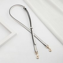 호환 코치 명품백리폼 핸들 장식 고리 핸드백 가죽끈 스트랩 끈 가방 수선 손잡이 크로스 부자재, 화이트-94-123cm조절가능