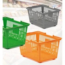 대형마트 식자제마트 슈퍼마켓바스켓 전통시장 캠핑용 다용도접이식 장바구니핸드카트 미니카트 구르마, 시장바구니 회색