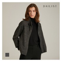 [올리비아로렌] [데일리스트] 하프 터틀넥 점퍼형 울 자켓_MDEFUWW9341