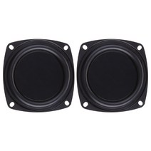 2pcs 우퍼 라디에이터 베이스 패시브 스피커 3quot 저주파 확성기 진동판 diy