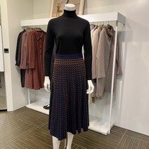 올리비아로렌 니트 주름 플레어 스커트VOBDKXW9341 nc중앙로역점