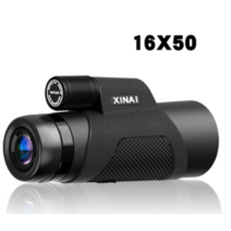 독일 XINAI 초고화질 망원경 야간 투시경 단안 고배율 휴대폰연결 스나이퍼 적외선, 12X50 7단 코팅 시수   109.9까지)cm