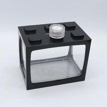 베타물고기 구피 해수어 금붕어키우기 미니 스타일 수족관 아크릴 투명 물고기 탱크 크리 에이 티브 쌓을