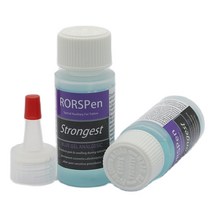 실리콘립브러쉬 안지워지는립스틱 RORSPen 영구 메이크업용 블루 젤 눈썹 입술 미용 보조 문신 케어 1.2OZ, 5.30PCS