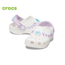 크록스 클래식 펀랩 겨울왕국 II 클로그 토들러/화이트 207715-100