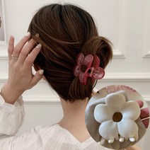 오르망 꽃모양 데일리 헤어 집게핀
