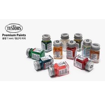 테스터스 에나멜물감 7.4ml 에나멜병물감 하비물감 에나멜칼라 에나멜칼라물감, 1병, 유광하늘1108