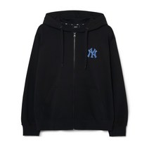 MLB 공용 베이직 백빅로고 오버핏 후드 집업 3ATRB0231-50BKS