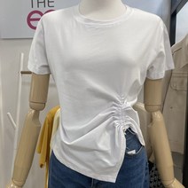 더이스트샵NC경산 언발스트링 셔링 티셔츠 EV5CTS812