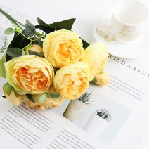 조화 인테리어 장식 꽃다발 나무 벚꽃 장미 튤립 핑크뮬리 안개꽃 백합 수국 금잔화 모란꽃 실크 인, 05 5