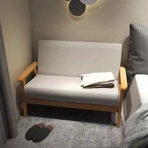 자네트 삼익레이크아이보리 패브릭 미니멀리즘 북유럽 모던한 커버 삼익가구 라자쇼파3인용 조은, 64x59x71 cm G