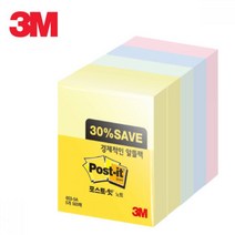 3M 포스트잇 노트 알뜰팩 653-5A, 6개