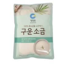 청정원 구운소금( 100% 꽃소금), 6개, 500G
