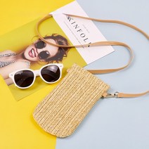 핸드메이드 라탄백 woven Straw lady crossbody 메신저 백 여름 보헤미아 비치 등나무 숄더 팩 small solid mobile phone coin 백온니원