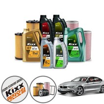BMW (13-20) 430i F32 컨버터블 (B46) 가솔린 킥스파오 5w20 5w30 5w40 합성엔진오일 6통+흡기+오일필터 KPT-138 cs06006, 킥스파오1 0w30 최고급공용 필터포함