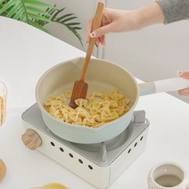 예쁜 국산 베이지 인덕션 냄비겸용 후라이팬 22cm 깊은팬 이유식팬 소스팬