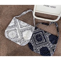 페이즐리가방 캔버스백 반다나에코백 빅에코백