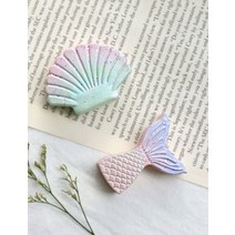 캔들나라 몰드 조개와 물고기 9구