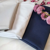 퀼트가게소폭 부드러운 터치감의 면 스판 무지 3 color 원단, 연베이지