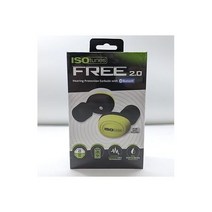 ISOtunes 무료 2.0 청력 보호 이어버드 블루투스 IT-72 옐로우 블랙 포함