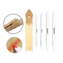 문교 전문가용 파스텔 블랜딩 찰필 4개 사포 12매 세트 샌드페이퍼 그라데이션 표현