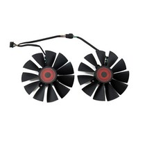 95MM FD10015H12S 0.55A 5 핀 GTX980 쿨러 팬 ASUS STRIX GTX 970 980 780 TI R9 380 그래픽 비디오 카드 냉각, 03 2PCS, 03 2PCS