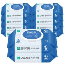 모나리자 데이데이비쥬 아쿠아비데 비데물티슈 물티슈 캡형 46매 (10개), 1개