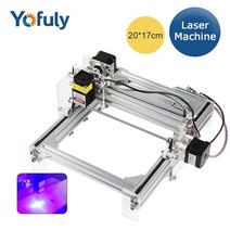 CNC DIY 레이저 조각기 15W 빅 파워 레이저 20*17cm 작업 영역 목재 라우터 미니 레이저 기계, 7w 레이저