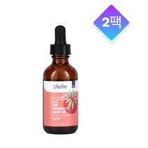 Life flo 퓨어 레드 라즈베리 씨 오일 Pure Red Raspberry Seed Oil 59ml 2팩