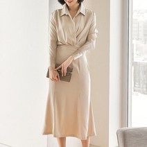 하이퀄리티 3월 4월 원피스 아나운서 돌잔치 수입 여성 피쉬테일 코디 77사이즈 추천 봄 여자