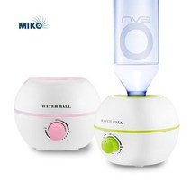 워터볼 미니 초음파 가습기 생수병, 워터볼_그린