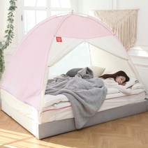 핫방 ALL NEW 스윗 원터치 난방텐트 싱글, 색상:핑크, 단품