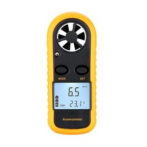 풍량계 풍향풍속계 미니 풍속계 FLOWMETER 디지털 풍속 측정기 LCD windmeter 공기 속도 NTC 온도계 백라이트로 측정 바람 진정 표시, 없음, 한개옵션0