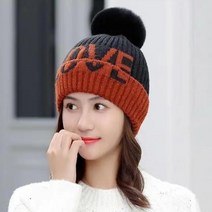 COSYEVNO 니트 바람 캐주얼 여성 겨울 모자