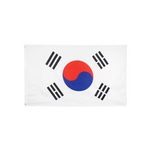 태극기 대형 사이즈 게양용 관공서 학교 국기 90x150, 태극기GY003175, 1개