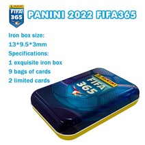 피파 월드컵파니니-FIFA365 공식 축구 스타 카드 블라인드 박스 아이언 컬렉션 팬 세트 2022, 02 A Small iron box