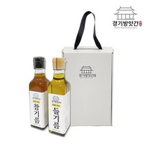 경기방앗간 국산 통깨 참기름 들기름 세트 300ml 2개, 1.국산 참기름들기름 세트(300mlx2)