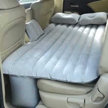 오토캠핑장 자동릴선 릴선자동 오토릴선 러그박스 ogland car air 인플레이션 여행 침대 유니버설 뒷좌석 매트리스 multi functionl 소파 베개 야외 캠핑 매트, 회색1