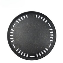 숯불 캠핑화로 요리용 가정용 미니화로, 베이킹 팬(직경 33cm)