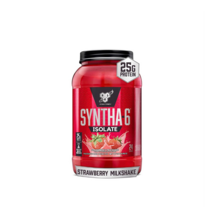 [BSN] SYNTHA-6 Isolate 신타6 아이솔레이트 단백질 파우더 딸기 밀크쉐이크 1.02kg, 1개