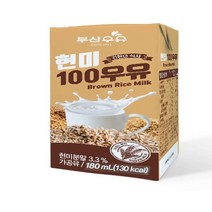 기타 부산 현미우유 180mlx24입, 없음
