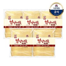 [사조대림] [대림냉장] 알뜰어묵 사각 1000g x5개 /냉장어묵/대용량, 상세 설명 참조