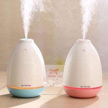 세트 가습기 작은 2개 미니 USB 책상위 컴팩트한, 그린(1＋1)