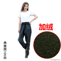 남녀공용 낚시 허리 장화 방수 바지 해루질 갯벌체험 허리 모내기, 44, 105 실크 밸벳