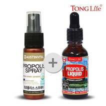 Australia 오스틴바이탈-프로폴리스 스프레이25ml-1병+캐나다 통라이프 액상1병-구강 향균작용 항산화에도움, 25ml