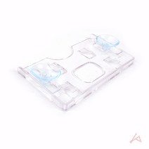아파트 주차 주차증 스티커 홀더 부착판 케이스 가로, 1개
