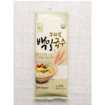 우리밀 백밀국수, 400g, 1개