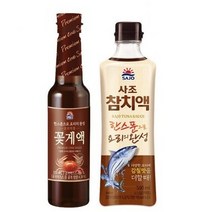 사조 꽃게액젓+ 참치액젓 500ml 전현무 이영자 전참시 파김치 레시피 김장재료 국산 꽃게함량 75%