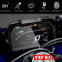 야마하호환 파츠 부품오토바이 대시보드 화면 보호기 YAMAHA YZF R7 -TFT LCD 보호 필름 긁힘 방지, 02 4 SET
